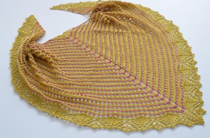 Hillrose Shawl