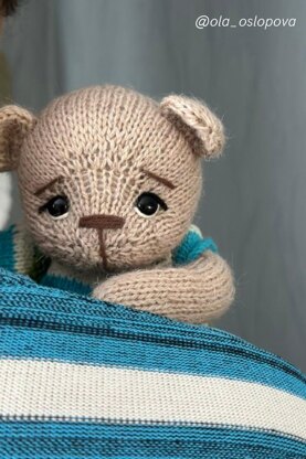 Teddy Bear knitting pattern PDF