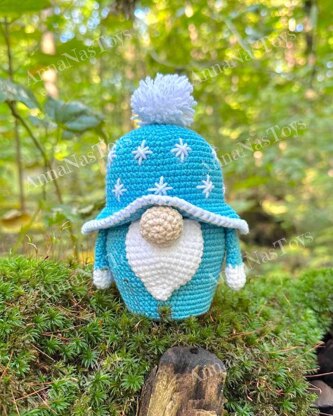 Christmas gnome with a pompom
