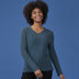 Greenleaf Pullover - Sweater Knitting Pattern for Women in Tahki Yarns Donegal Tweed Fine by Tahki Yarns