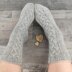 Knitting Pattern Cable Socks Mysig / Womens Socks Pattern / English & German