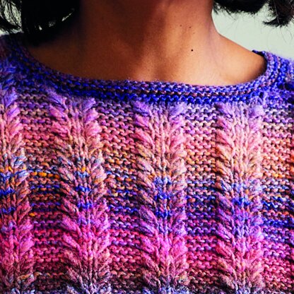 Sirdar 10719 Sunset Orchard Sweater PDF
