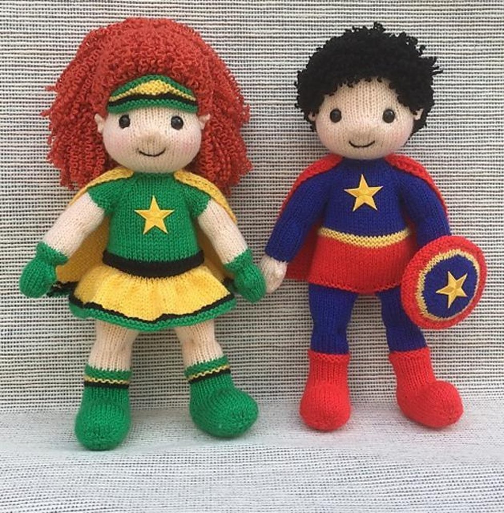 crochet superhero dolls pattern