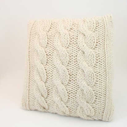 H01 Pillow Cover Chunky Cable