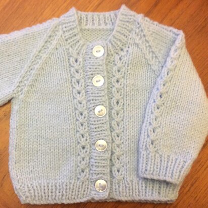 Open Cable Cardigan