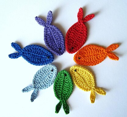 Fish and Sea Weeds Crochet PATTERN