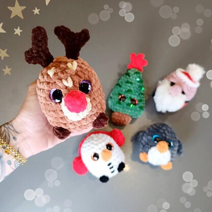 Magnetic Amigurumi Christmas