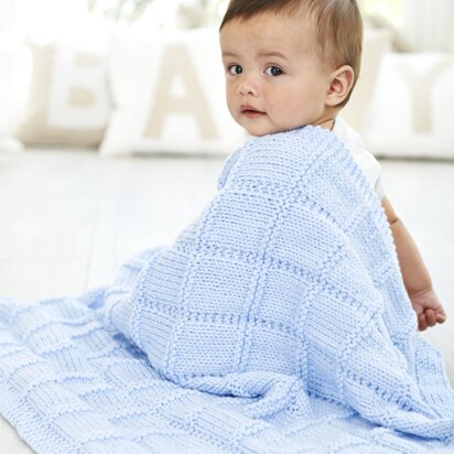 Blankets in Stylecraft Special for Babies Chunky - 9348 - Downloadable PDF