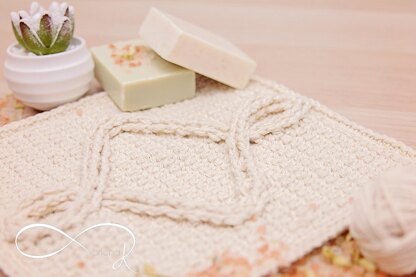 Infinity Crochet Washcloth