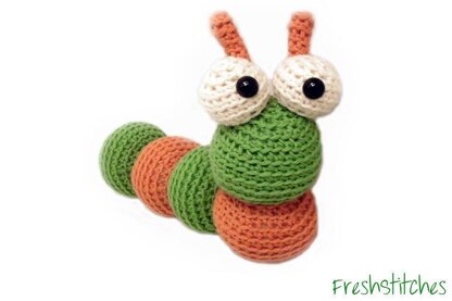 Amigurumi Alastair the Caterpillar