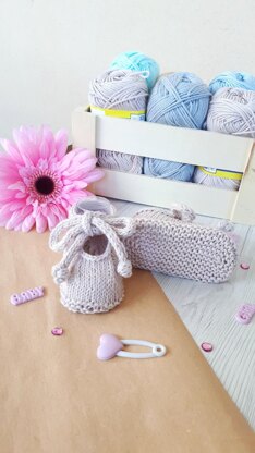 Baby booties "Ballerina"