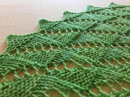 Springtime Shawlette