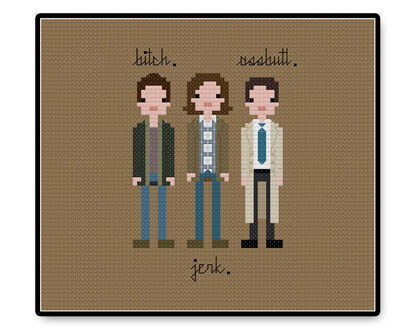 The Winchesters 2 - PDF Cross Stitch Pattern