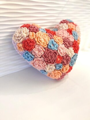 Blooming Heart Pillow