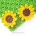 Small Sunflower Applique