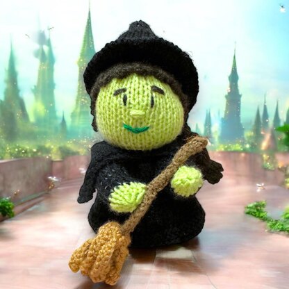 Elphaba Wicked Witch of West orange cover / toy