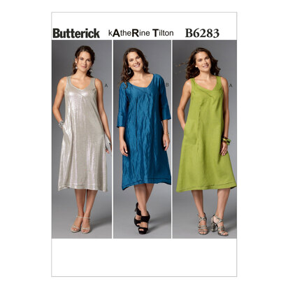 Butterick Kleid für Damen B6283 - Schnittmuster