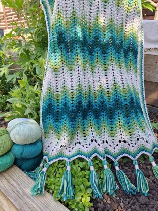 Walking Through the Forest Blanket