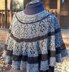 Winter Skies - shawl AND poncho