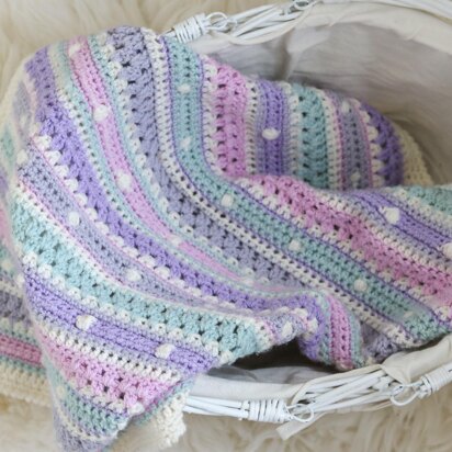 Bobble Stripe Blanket