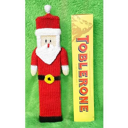 Father Christmas Santa inspired Toblerone Cover