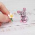 Micro Mouse in heart box