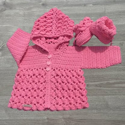 Michelle Hoodie and Booties Set