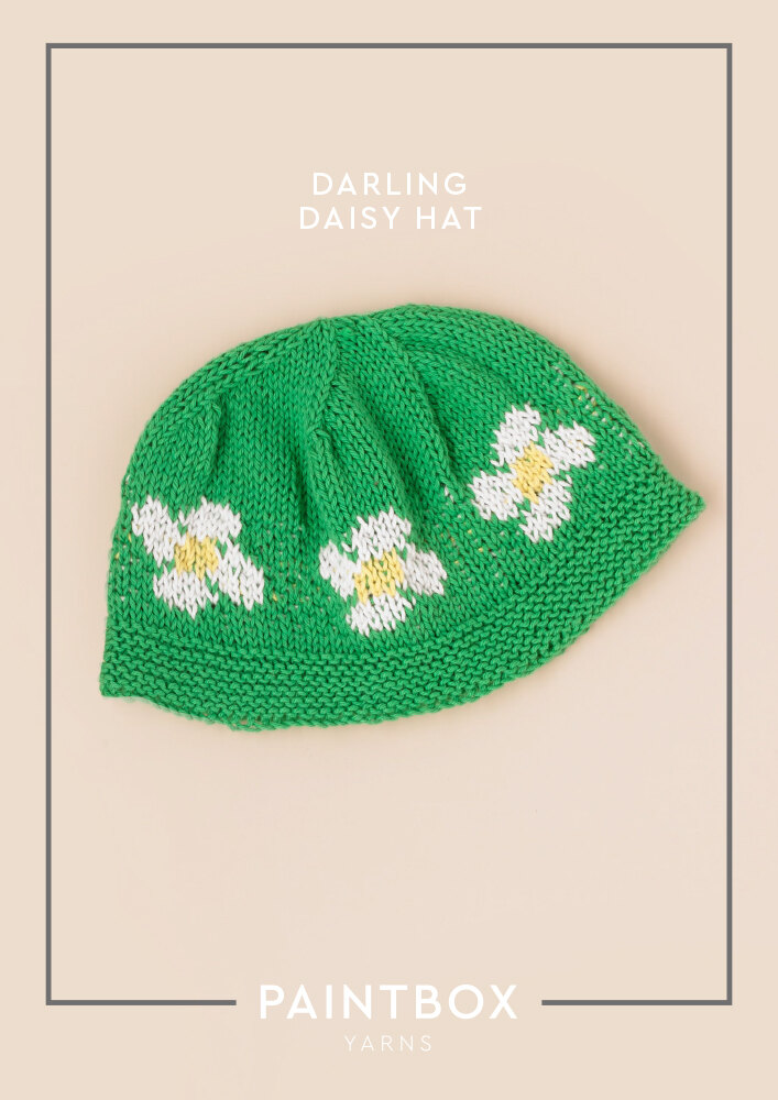 Knitted deals daisy pattern