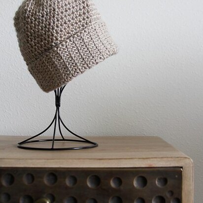 Spider Stitch Double Brimmed Hat