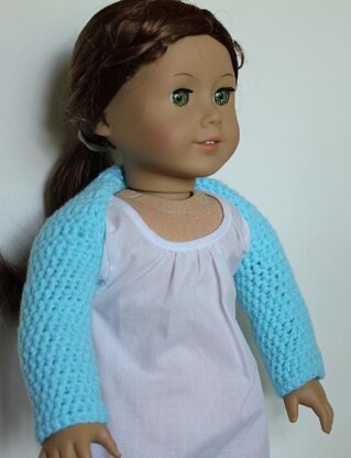 Ballet Shrug for American Girl or 18 inch doll