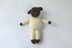 Lamb in cable jumper