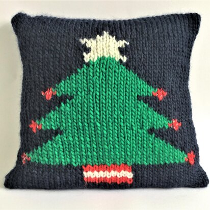 Christmas Tree Cushion Cover