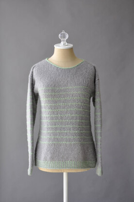 Ridgeline Pullover in Universal Yarn Finn & Rozetti Yarns Alaska - Downloadable PDF