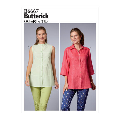 Butterick Damentop B6667 - Schnittmuster