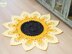 Sunflower Power Doily Rug