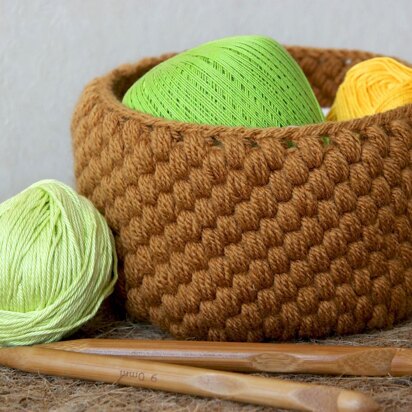 Wool basket.