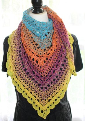 Sunset Shawl