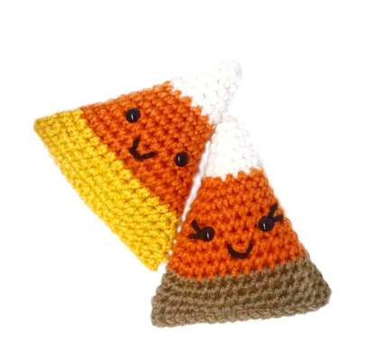 Crochet Candy Corn Couple Pattern