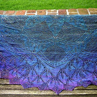 In Dreams Mystery Shawl