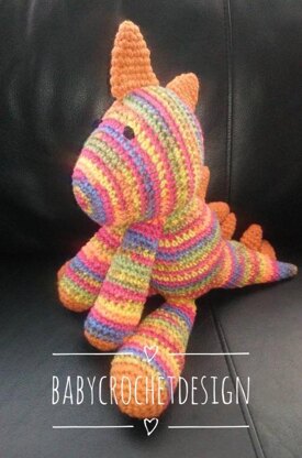 Stegosaurus Dinosaur crochet pattern