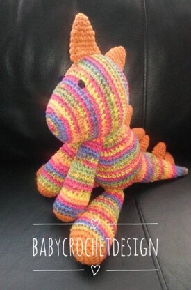 Stegosaurus Dinosaur crochet pattern