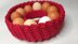 Crochet Easter basket for eggs pattern