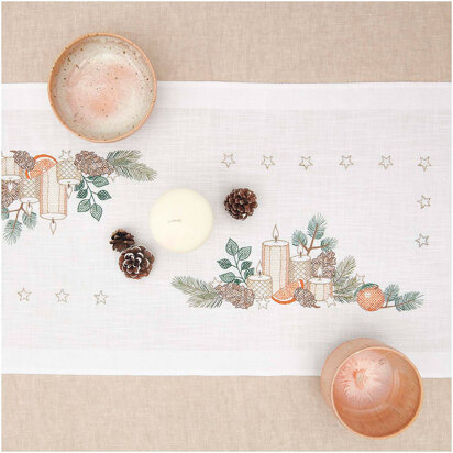 Rico Runner Candles Embroidery Kit