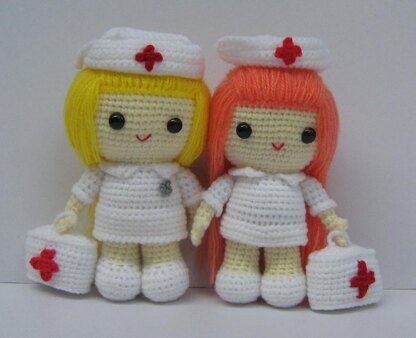 Nurse Jazzy - Amigurumi - PDF Crochet Pattern