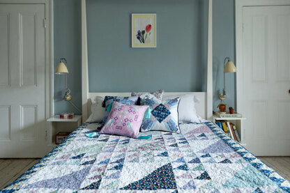 Liberty The Deco Dance Collection Quilt -  Downloadable PDF