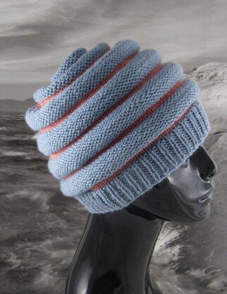 Stripe Beehive Hat