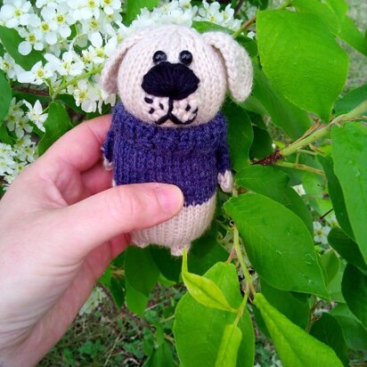 Small dog - knitting pattern