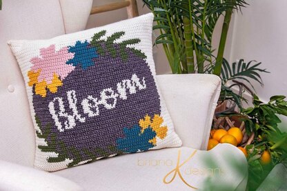 Bloom Pillow Cover Crochet