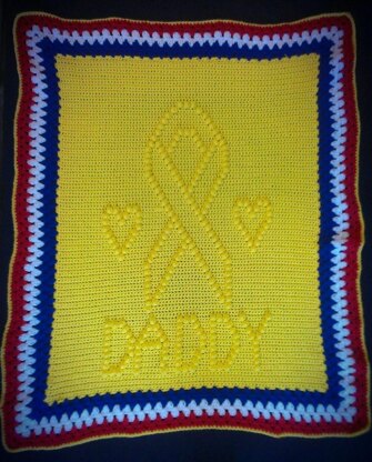 Yellow Ribbon Support Blanket Block