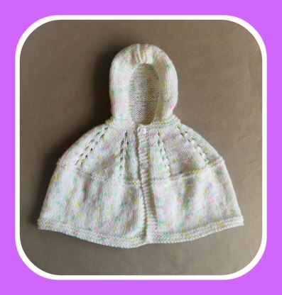 Carla Hooded Baby Cape